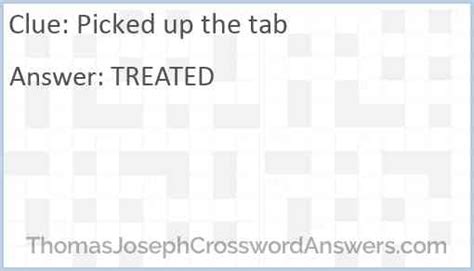 Picked up the tab crossword clue. Things To Know About Picked up the tab crossword clue. 